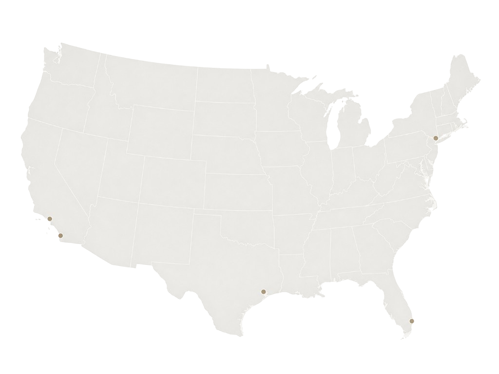 Map of U.S. service areas for Specialized Viking Appliance Repair