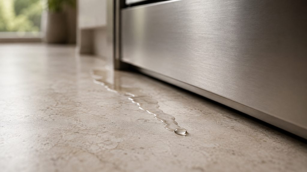 Water at the Viking Dishwasher Door: Suds, Loading, and Gasket Edges